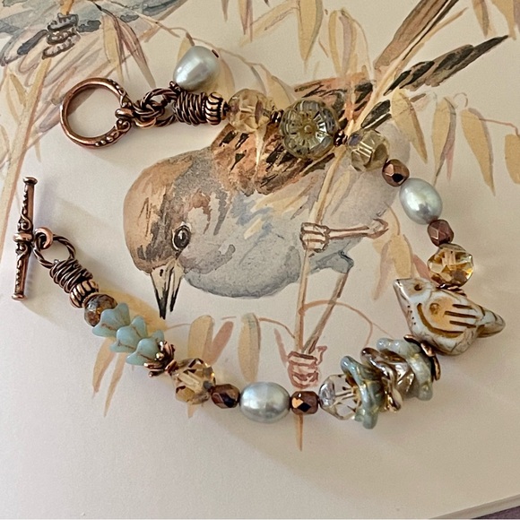 ARTISAN Bracelet “Sparrows and Oats” - Picture 11 of 16